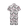 Cherry Blossom Pattern Print Design CB03 Men's Romper