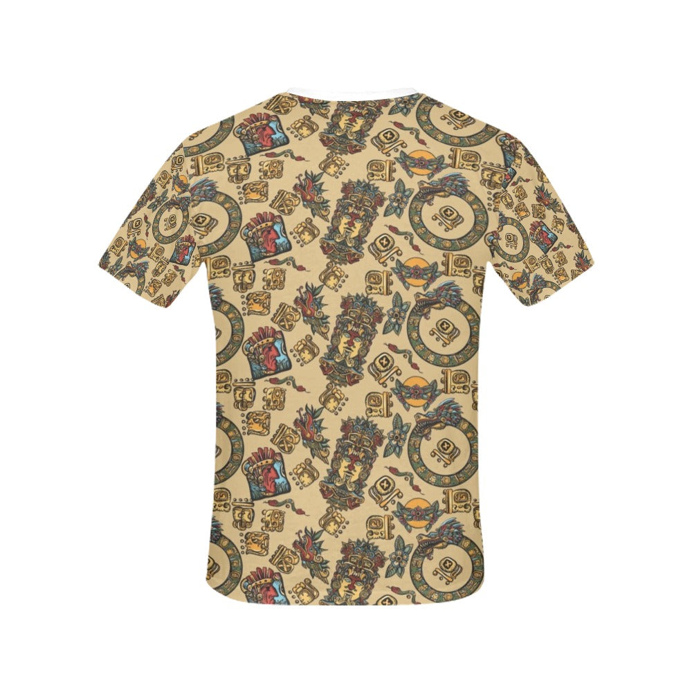 Totem Print Design LKS305 Women's  T-shirt