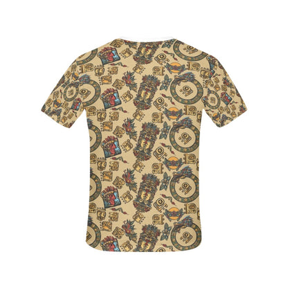 Totem Print Design LKS305 Women's  T-shirt