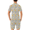 Hippie Print Design LKS306 Men's Romper