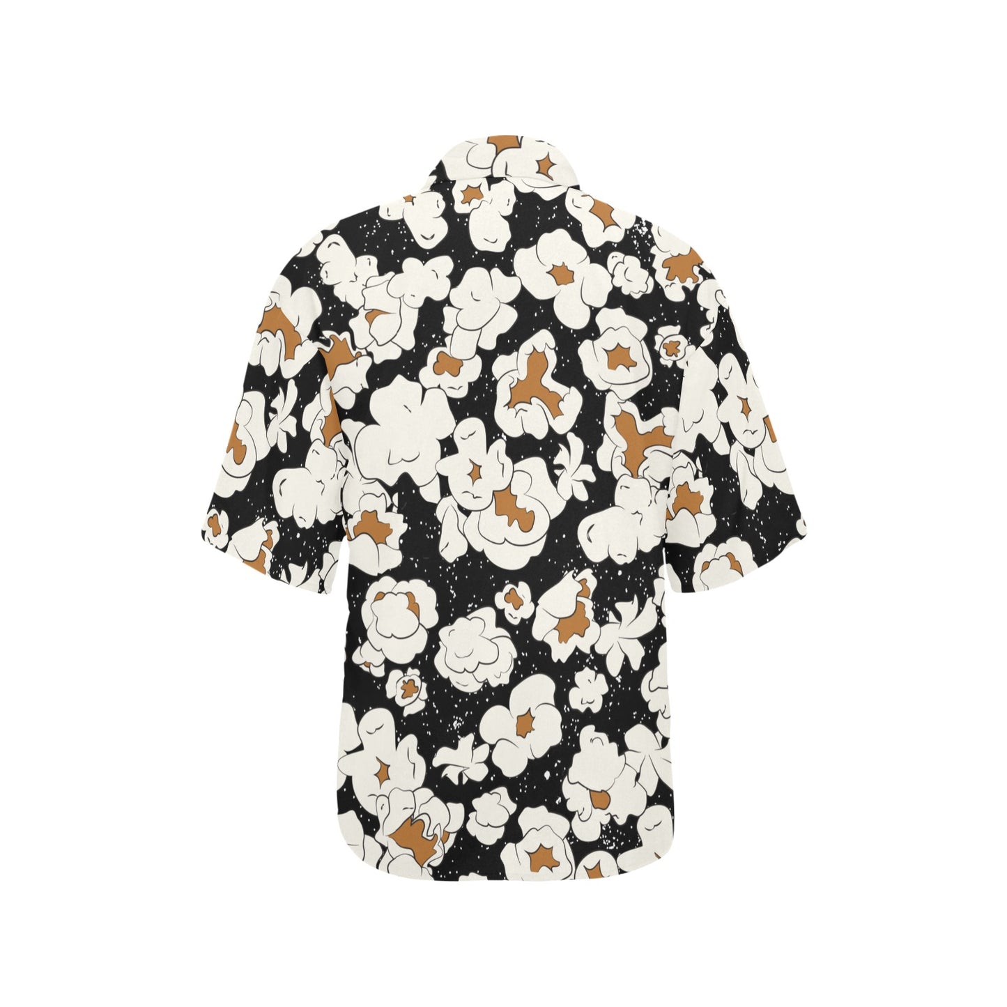 Popcorn Pattern Print Design A02 Women's Hawaiian Shirt