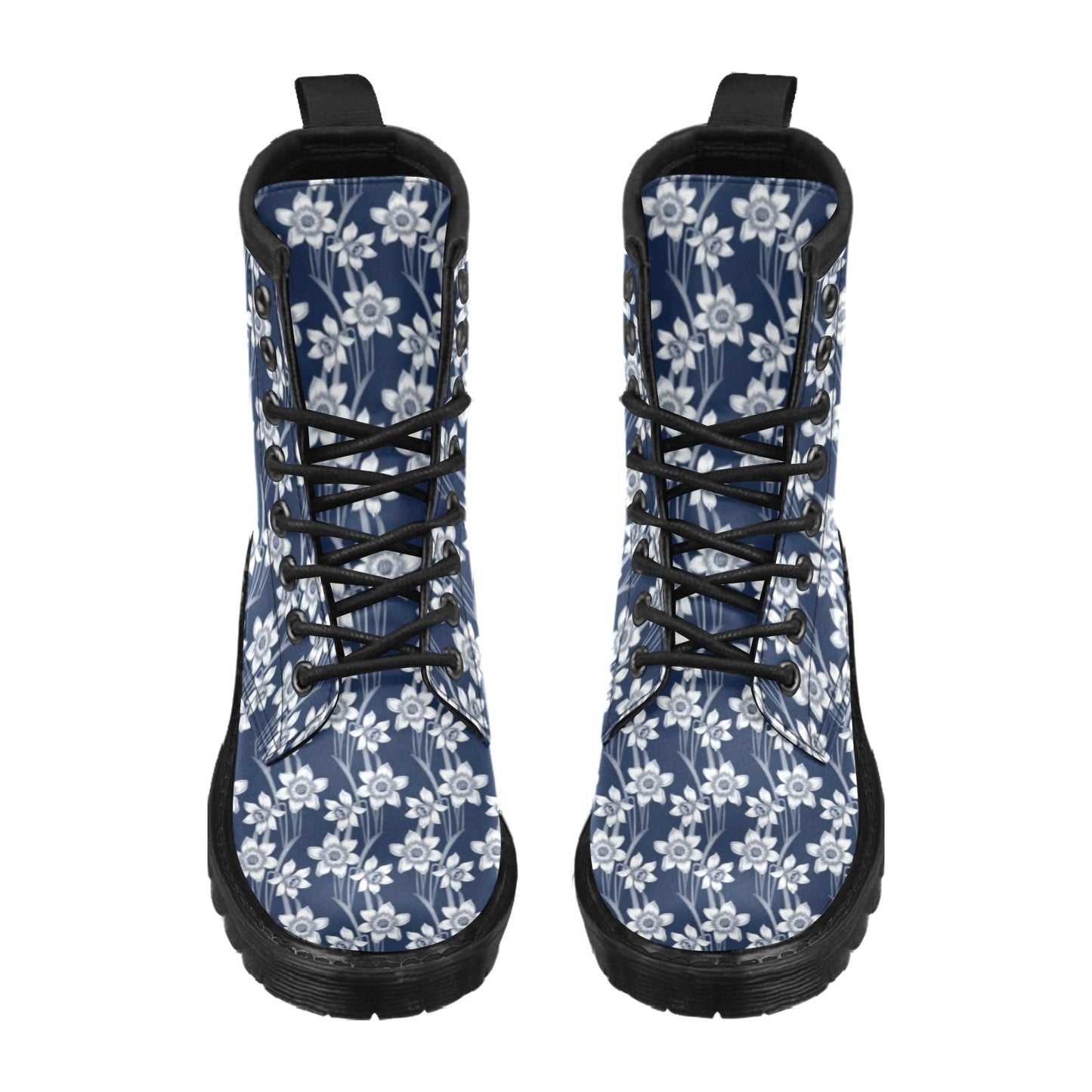 Daffodils Pattern Print Design DF09 Women's Boots