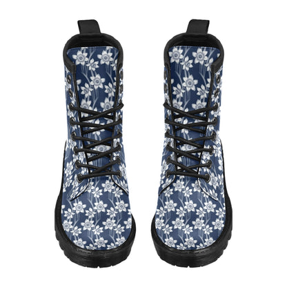 Daffodils Pattern Print Design DF09 Women's Boots