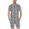 Cow Skin Pattern Print Design 04 Men's Romper