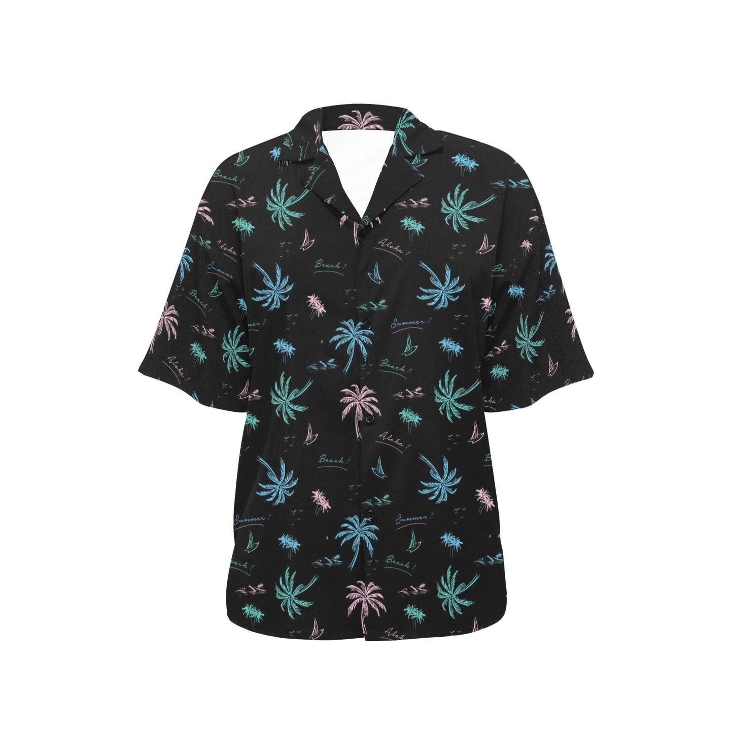 Aloha Hawaii Pattern Print Design 03 Women's Hawaiian Shirt