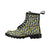 Cactus Neon Style Print Pattern Women's Boots