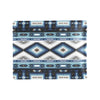 Navajo Dark Blue Print Pattern Men's ID Card Wallet