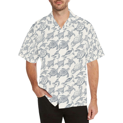 Sea Turtle Print Design LKS304 Men's Hawaiian Shirt