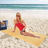 Waffle Texture Print Design LKS302 Beach Towel 32" x 71"