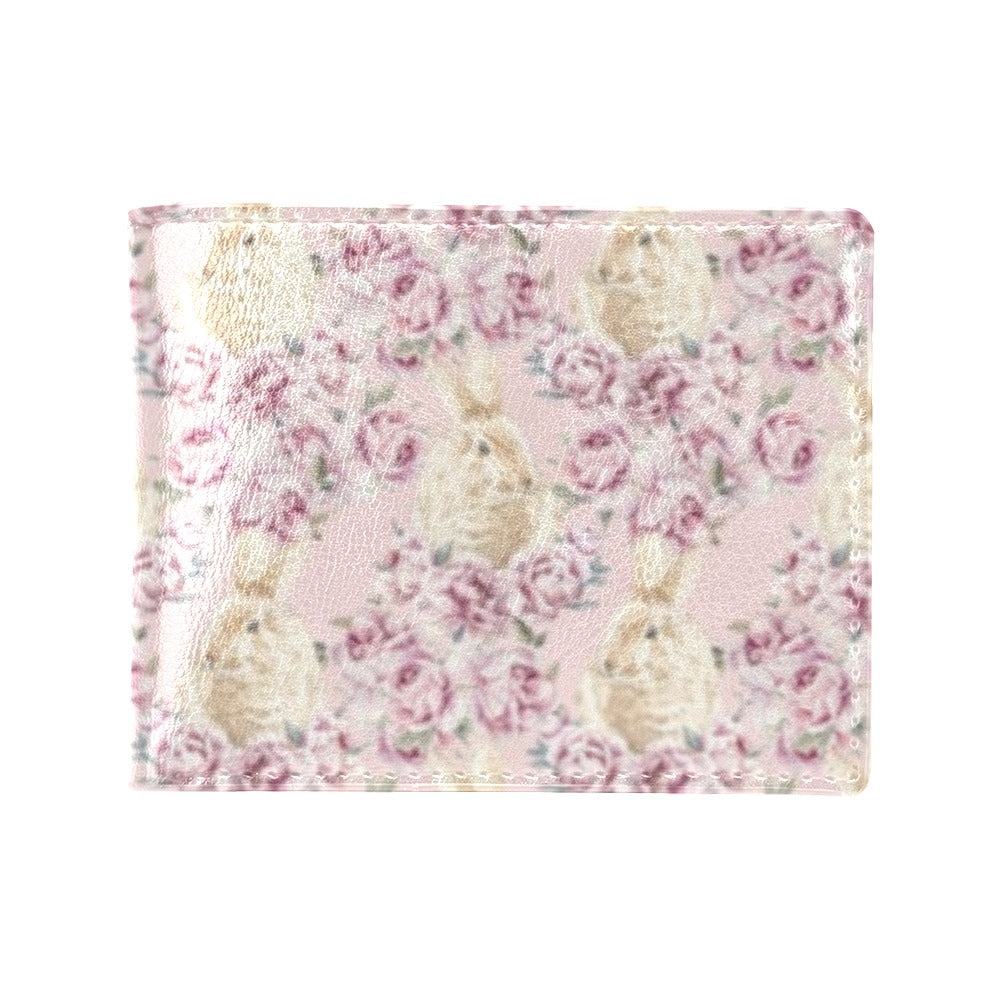Rabbit Print Design LKS403 Men's ID Card Wallet