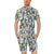 Cow Watercolor Print Pattern Men's Romper