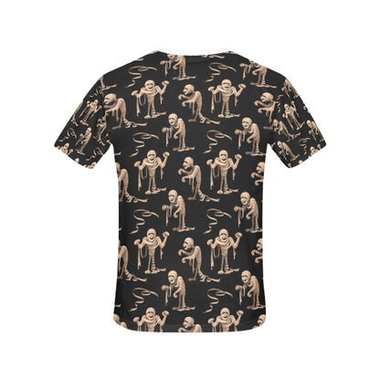 Mummy Print Design LKS302 Women's  T-shirt
