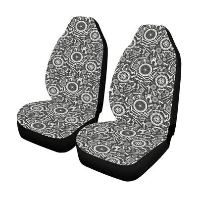 Bicycle Tools Pattern Print Design 02 Car Seat Covers (Set of 2)-JORJUNE.COM