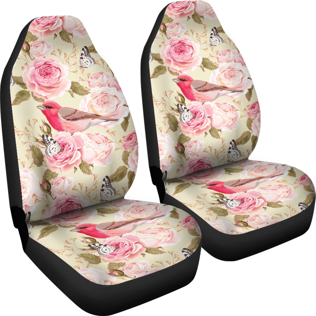 Butterfly Print Car Seat Covers, Universal Fit Car Seat Covers For