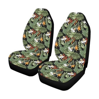 Bird Of Paradise Pattern Print Design 02 Car Seat Covers (Set of 2)-JORJUNE.COM