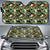 Bird Of Paradise Pattern Print Design 02 Car Sun Shade-JORJUNE.COM