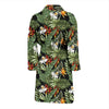 Bird Of Paradise Pattern Print Design 02 Men Bathrobe-JORJUNE.COM