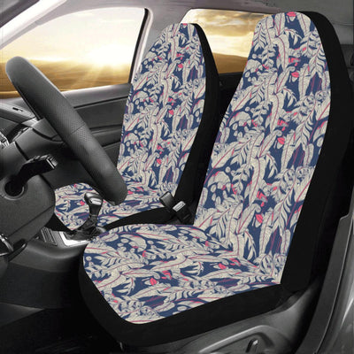 Bird Of Paradise Pattern Print Design 03 Car Seat Covers (Set of 2)-JORJUNE.COM