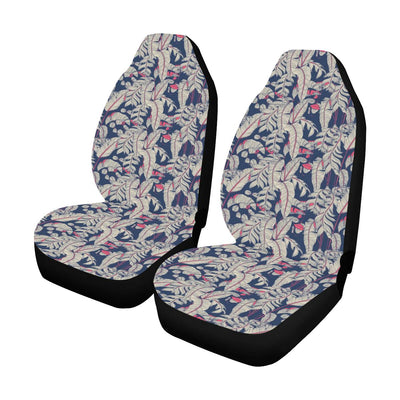 Bird Of Paradise Pattern Print Design 03 Car Seat Covers (Set of 2)-JORJUNE.COM