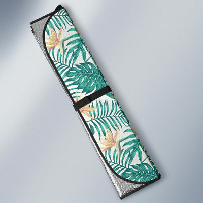 Bird Of Paradise Pattern Print Design 05 Car Sun Shade-JORJUNE.COM