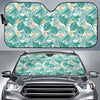 Bird Of Paradise Pattern Print Design 05 Car Sun Shade-JORJUNE.COM