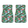 Bird Of Paradise Pattern Print Design BOP01 Car Floor Mats-JorJune