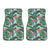 Bird Of Paradise Pattern Print Design BOP01 Car Floor Mats-JorJune