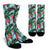 Bird Of Paradise Pattern Print Design BOP01 Crew Socks-JORJUNE.COM