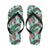 Bird Of Paradise Pattern Print Design BOP01 Flip Flops-JorJune