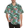 Bird Of Paradise Pattern Print Design BOP01 Men Hawaiian Shirt-JorJune