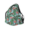 Bird Of Paradise Pattern Print Design BOP01 Neoprene Lunch Bag-JorJune