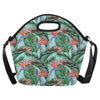 Bird Of Paradise Pattern Print Design BOP01 Neoprene Lunch Bag-JorJune