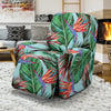 Bird Of Paradise Pattern Print Design BOP01 Recliner Slipcover-JORJUNE.COM