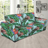 Bird Of Paradise Pattern Print Design BOP01 Sofa Slipcover-JORJUNE.COM