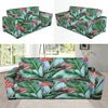 Bird Of Paradise Pattern Print Design BOP01 Sofa Slipcover-JORJUNE.COM