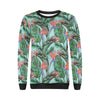 Bird Of Paradise Pattern Print Design BOP01 Women Long Sleeve Sweatshirt-JorJune