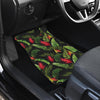 Bird Of Paradise Pattern Print Design BOP010 Car Floor Mats-JorJune