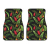 Bird Of Paradise Pattern Print Design BOP010 Car Floor Mats-JorJune