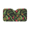 Bird Of Paradise Pattern Print Design BOP010 Car Sun Shade-JorJune