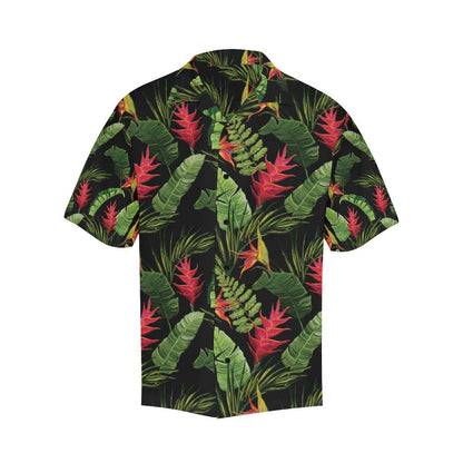 Bird Of Paradise Pattern Print Design BOP010 Men Hawaiian Shirt-JorJune