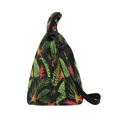Bird Of Paradise Pattern Print Design BOP010 Neoprene Lunch Bag-JorJune