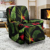 Bird Of Paradise Pattern Print Design BOP010 Recliner Slipcover-JORJUNE.COM