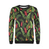 Bird Of Paradise Pattern Print Design BOP010 Women Long Sleeve Sweatshirt-JorJune