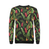 Bird Of Paradise Pattern Print Design BOP010 Women Long Sleeve Sweatshirt-JorJune