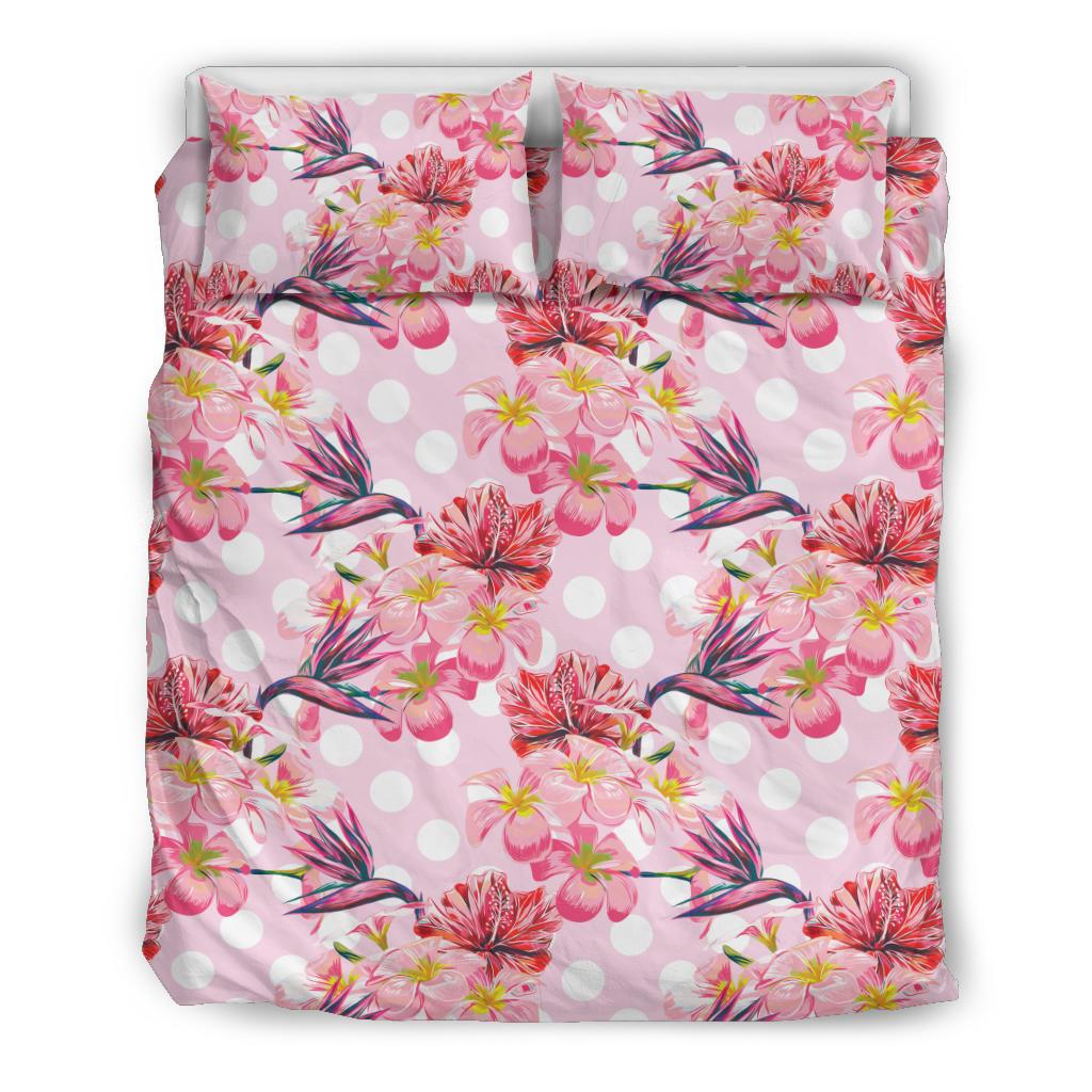 Bird Of Paradise Pattern Print Design BOP011 Duvet Cover Bedding Set-JORJUNE.COM