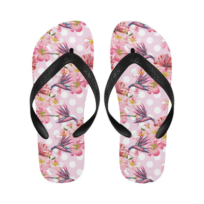 Bird Of Paradise Pattern Print Design BOP011 Flip Flops-JorJune