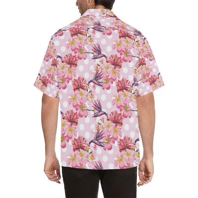 Bird Of Paradise Pattern Print Design BOP011 Men Hawaiian Shirt-JorJune