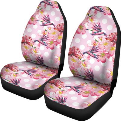 Bird Of Paradise Pattern Print Design BOP011 Universal Fit Car Seat Covers