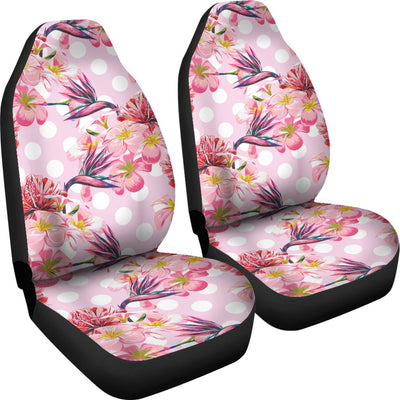 Bird Of Paradise Pattern Print Design BOP011 Universal Fit Car Seat Covers