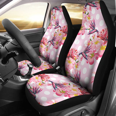 Bird Of Paradise Pattern Print Design BOP011 Universal Fit Car Seat Covers